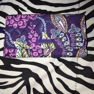 Vera Bradley Wallet w/ Shoulder Strap